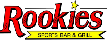 Rookie's Sports Bar & Grill logo top